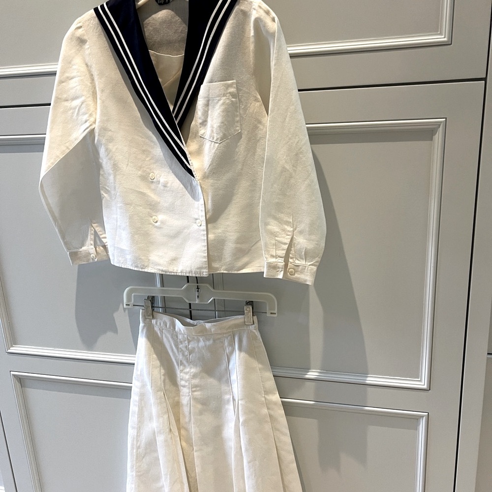 Ralph Lauren  Sailor Style White Linen Outfit